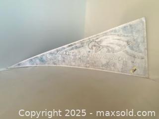 MaxSold Auction: Vintage Eagles Felt Pennant by Rico Tag Express Official NFL Licensed - Maple Shade (New Jersey, USA) SELLER MANAGED Downsizing Online Auction - Martin Avenue