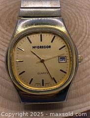 MaxSold Auction: Vintage Men’s McGregor Watch - Maple Shade (New Jersey, USA) SELLER MANAGED Downsizing Online Auction - Martin Avenue