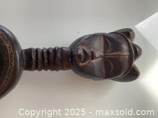 MaxSold Auction: African wunkirmian tribal spoon - West Vancouver (British Columbia, Canada) SELLER MANAGED Downsizing Online Auction - Duchess Avenue