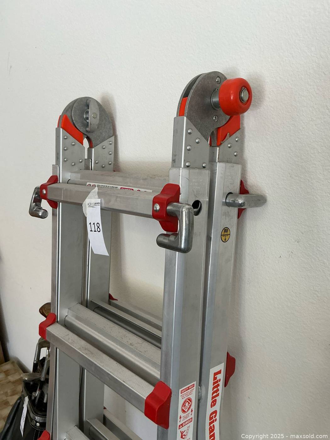 Partner Ladder Little Giant Systems CHAMPION Multi-position Ladder, 19 ft, Aluminum ...