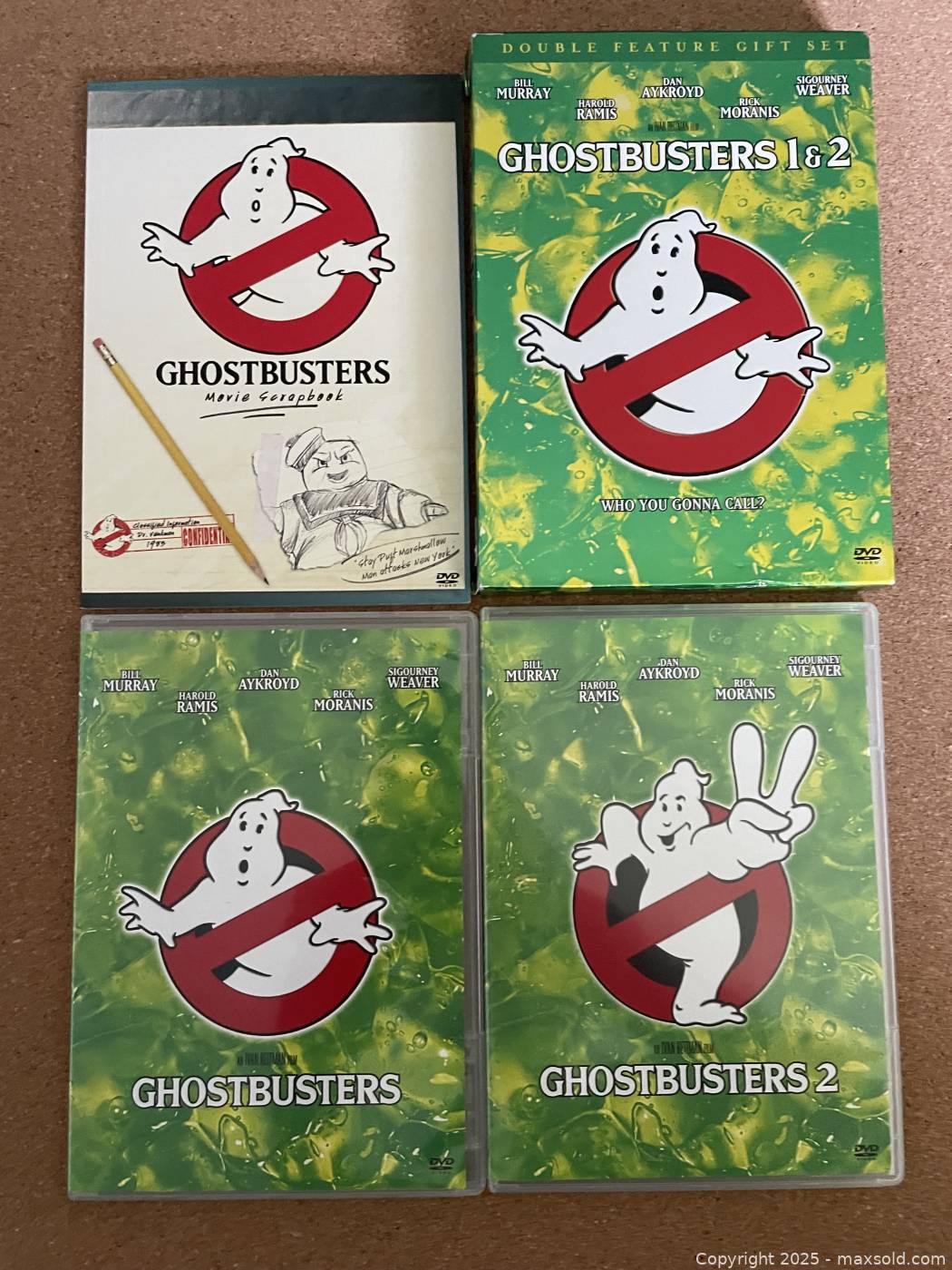 COVERS.BOX.SK ::: Ghostbusters - Collection - 1-3 (Nordic) - high quality  DVD / Blueray / Movie, image size:1050x1400