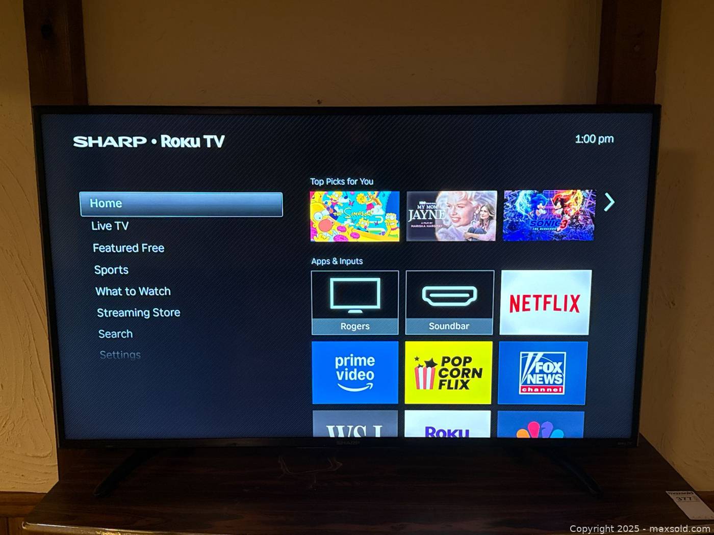 50” Sharp Roku Smart TV | Toronto (Ontario, Canada) PARTNER MANAGED ...