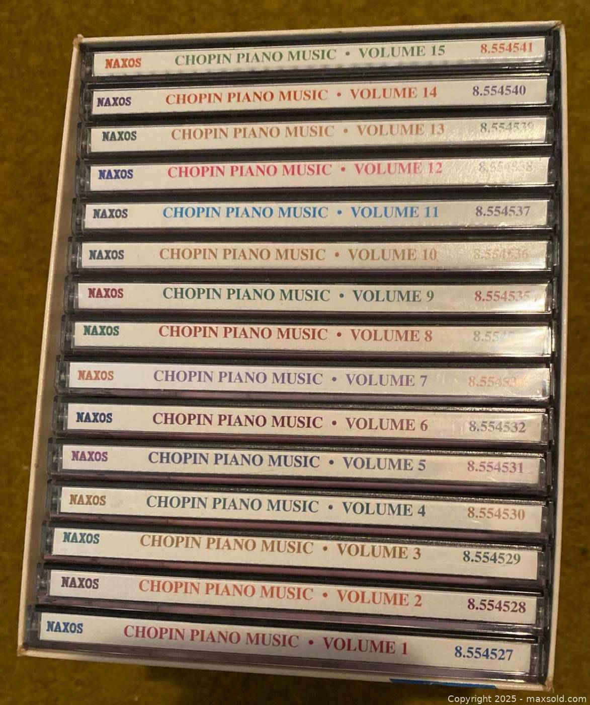Fryderyk Chopin Complete Piano Music 15 CD Box Set Idil