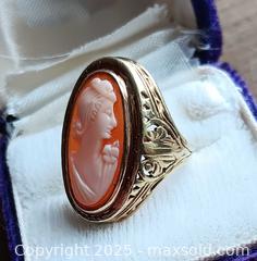 MaxSold Auction: Antique 14k Gold Cameo Ring - Toronto (Ontario, Canada) SELLER MANAGED Estate Sale Online Auction - Roxton Road