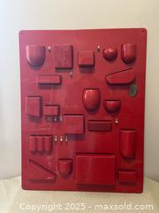 MaxSold Auction: Iconic Space-Age Uten Silo Wall Organizer Designed by Dorothee Maurer-Becker  - Toronto (Ontario, Canada) SELLER MANAGED Estate Sale Online Auction - Roxton Road