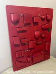 MaxSold Auction: Iconic Space-Age Uten Silo Wall Organizer Designed by Dorothee Maurer-Becker  - Toronto (Ontario, Canada) SELLER MANAGED Estate Sale Online Auction - Roxton Road