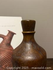 MaxSold Auction: Jan &#38; Helga Grove Canadian Modernist Studio Pottery Bottle Vase and Hardcover Book - Toronto (Ontario, Canada) SELLER MANAGED Estate Sale Online Auction - Roxton Road