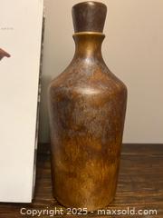 MaxSold Auction: Jan &#38; Helga Grove Canadian Modernist Studio Pottery Bottle Vase and Hardcover Book - Toronto (Ontario, Canada) SELLER MANAGED Estate Sale Online Auction - Roxton Road