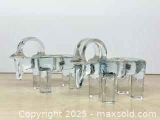 MaxSold Auction: Kosta Boda Crystal Longhorn Goat Candle Holders - Toronto (Ontario, Canada) SELLER MANAGED Estate Sale Online Auction - Roxton Road