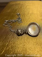 MaxSold Auction: Mabe (Blister / Half) Pearl Silver Necklace - Toronto (Ontario, Canada) SELLER MANAGED Estate Sale Online Auction - Roxton Road
