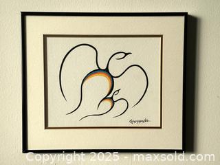 MaxSold Auction: Original Painting by Clemence Wescoupe. Framed and Signed  - Toronto (Ontario, Canada) SELLER MANAGED Estate Sale Online Auction - Roxton Road