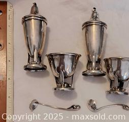 MaxSold Auction: Sterling Carl Poul Petersen Salt &#38; Pepper - Toronto (Ontario, Canada) SELLER MANAGED Estate Sale Online Auction - Roxton Road