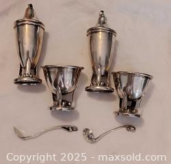 MaxSold Auction: Sterling Carl Poul Petersen Salt &#38; Pepper - Toronto (Ontario, Canada) SELLER MANAGED Estate Sale Online Auction - Roxton Road