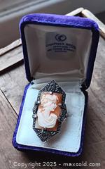 MaxSold Auction: Sterling Marcasite Cameo Ring - Toronto (Ontario, Canada) SELLER MANAGED Estate Sale Online Auction - Roxton Road