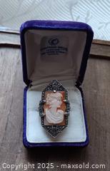 MaxSold Auction: Sterling Marcasite Cameo Ring - Toronto (Ontario, Canada) SELLER MANAGED Estate Sale Online Auction - Roxton Road