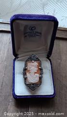 MaxSold Auction: Sterling Marcasite Cameo Ring - Toronto (Ontario, Canada) SELLER MANAGED Estate Sale Online Auction - Roxton Road