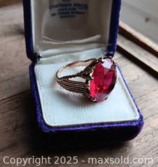 MaxSold Auction: Vintage 10k Gold Ruby Ring - Toronto (Ontario, Canada) SELLER MANAGED Estate Sale Online Auction - Roxton Road