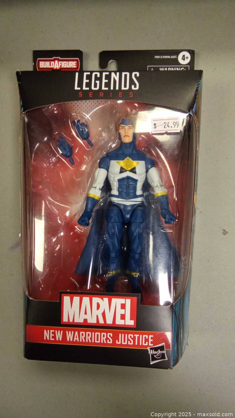Figurine Marvel Legends Hasbro New Warriors Justice - Neuf Scellé, Série Légendaire