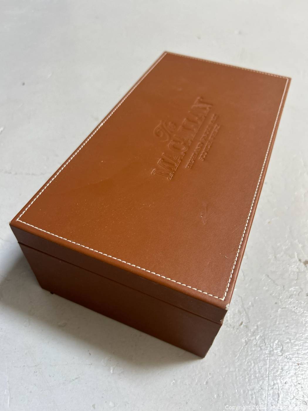 Macallan Empty Storage Box. Top Leather Material | Toronto (Ontario ...