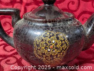 MaxSold Auction: Antique Asian Style Pottery Teapot - Inverary (Ontario, Canada) SELLER MANAGED Moving Online Auction - Battersea Road