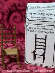 MaxSold Auction: doll house furniture Chair - Inverary (Ontario, Canada) SELLER MANAGED Moving Online Auction - Battersea Road