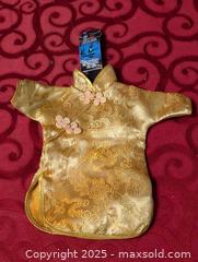 MaxSold Auction: golden Dress for asian Ceramic doll - Inverary (Ontario, Canada) SELLER MANAGED Moving Online Auction - Battersea Road