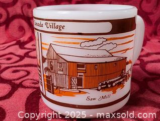 MaxSold Auction: Milk Glass Mug with Famous Bridge scene - Inverary (Ontario, Canada) SELLER MANAGED Moving Online Auction - Battersea Road