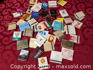 MaxSold Auction: packs of matches collection lot - Inverary (Ontario, Canada) SELLER MANAGED Moving Online Auction - Battersea Road