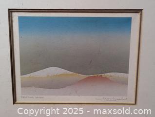 MaxSold Auction: print of a beach scene  - Inverary (Ontario, Canada) SELLER MANAGED Moving Online Auction - Battersea Road