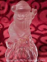 MaxSold Auction: santa frosted glass ornament or bell - Inverary (Ontario, Canada) SELLER MANAGED Moving Online Auction - Battersea Road