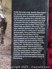 MaxSold Auction: Seattle slew Horse book - Inverary (Ontario, Canada) SELLER MANAGED Moving Online Auction - Battersea Road