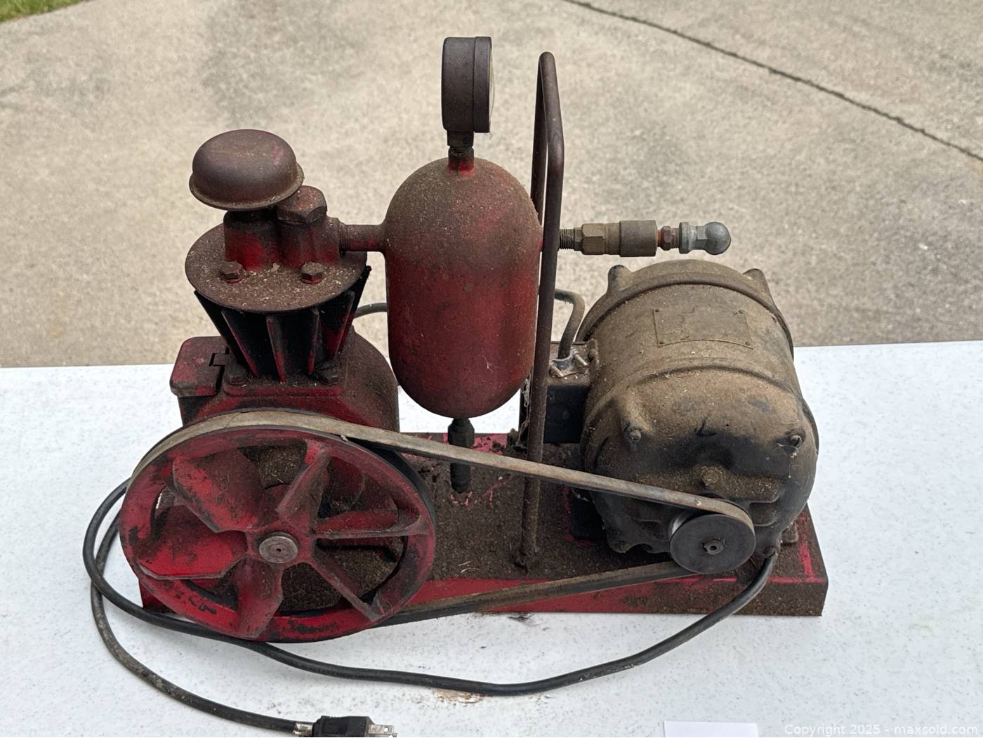 Antique Working Air Compressor | Norcross (Georgia, USA) SELLER MANAGED ...