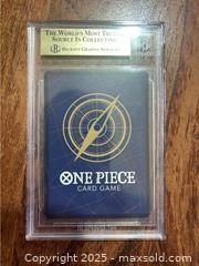 MaxSold Auction: One Piece Beckett Graded Card - Toronto (Ontario, Canada) SELLER MANAGED Downsizing Online Auction - Eglinton Avenue East (CONDO)