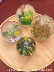 MaxSold Auction: Glass Decorative Paperweights - Assorted Colors - Kingston (Ontario, Canada) SELLER MANAGED Downsizing Online Auction - Glenview Avenue