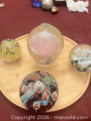 MaxSold Auction: Glass Floral & Aquatic Paperweigh - Kingston (Ontario, Canada) SELLER MANAGED Downsizing Online Auction - Glenview Avenue