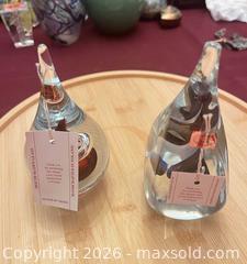 MaxSold Auction: Pair of Polish Mouth-Blown Glass Paperweights - Kingston (Ontario, Canada) SELLER MANAGED Downsizing Online Auction - Glenview Avenue