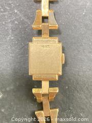 MaxSold Auction: Women's 14K Gold Vintage Dress Wristwatch (Manual Wind) - Ashland (Massachusetts, USA) PARTNER MANAGED Downsizing Online Auction - Old Connecticut Path