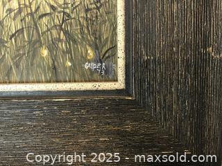 MaxSold Auction: 1973 Rhonda Galper Original Painting - Victoria (British Columbia, Canada) SELLER MANAGED Estate Sale Online Auction - Carey Road