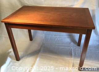 MaxSold Auction: Danish Teak Mobelintarsia Side Table - Victoria (British Columbia, Canada) SELLER MANAGED Estate Sale Online Auction - Carey Road