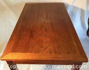 MaxSold Auction: Danish Teak Mobelintarsia Side Table - Victoria (British Columbia, Canada) SELLER MANAGED Estate Sale Online Auction - Carey Road
