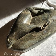 MaxSold Auction: Inuit Soapstone Carving of Seal - Victoria (British Columbia, Canada) SELLER MANAGED Estate Sale Online Auction - Carey Road