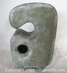 MaxSold Auction: Japanese Ikebana Vase - Biomorphic Design - Signed - Victoria (British Columbia, Canada) SELLER MANAGED Estate Sale Online Auction - Carey Road