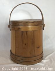MaxSold Auction: Stunning Original Antique Firkin - Very Old - Victoria (British Columbia, Canada) SELLER MANAGED Estate Sale Online Auction - Carey Road