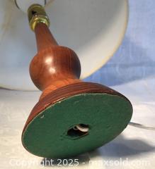 MaxSold Auction: Teak Table Lamp W/Shade - Victoria (British Columbia, Canada) SELLER MANAGED Estate Sale Online Auction - Carey Road