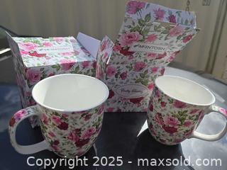 MaxSold Auction: 2 Matching mugs  - Gananoque (Ontario, Canada) SELLER MANAGED Downsizing Online Auction -  Highway 2 West(STORAGE)                      