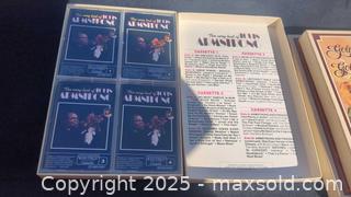 MaxSold Auction: 4 Hours of Classic Songs Cassette Box Set – Louis Armstrong & Others - Gananoque (Ontario, Canada) SELLER MANAGED Downsizing Online Auction -  Highway 2 West(STORAGE)                      
