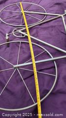 MaxSold Auction: Antique Wall-Mounted Metal Bicycle Sculpture, Matte Gray/Silver - Gananoque (Ontario, Canada) SELLER MANAGED Downsizing Online Auction -  Highway 2 West(STORAGE)                      