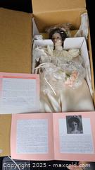 MaxSold Auction: Ashton-Drake 20 in Porcelain Bride Doll with Box - Gananoque (Ontario, Canada) SELLER MANAGED Downsizing Online Auction -  Highway 2 West(STORAGE)                      