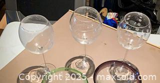 MaxSold Auction: Assorted Stemware and Glassware Set (Mixed Lot) - Glass - Gananoque (Ontario, Canada) SELLER MANAGED Downsizing Online Auction -  Highway 2 West(STORAGE)                      