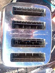 MaxSold Auction: Black & Decker 4-Slice Stainless Steel Toaster - Gananoque (Ontario, Canada) SELLER MANAGED Downsizing Online Auction -  Highway 2 West(STORAGE)                      